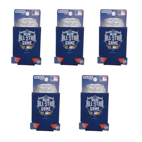 5 PC - Koozie Drink Holder Thin Sleeve - San Diego Padres MLB All Star Game 2016 - Picture 1 of 3